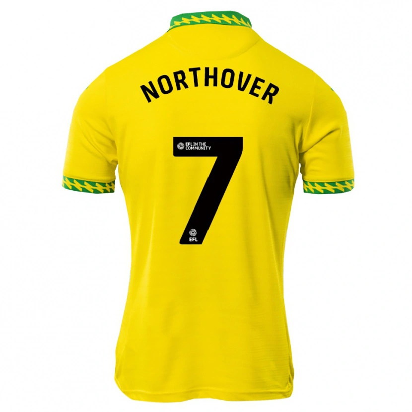 Danxen Män Foden Northover #7 Vit Grön Hemmatröja Matchtröjor 2025/26 Tröjor T-Tröja