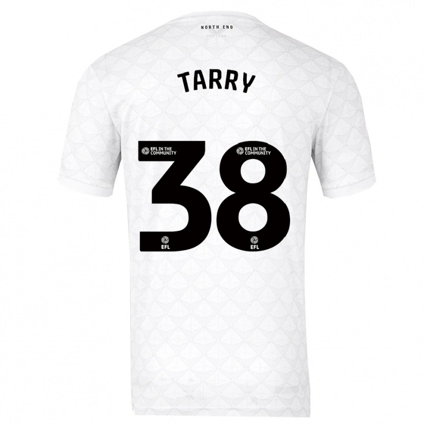 Danxen Män Troy Tarry #38 Vit Röd Hemmatröja Matchtröjor 2025/26 Tröjor T-Tröja