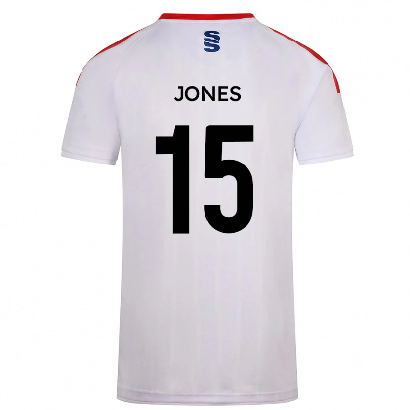 Danxen Män Kieran Jones #15 Vit Marin Hemmatröja Matchtröjor 2025/26 Tröjor T-Tröja