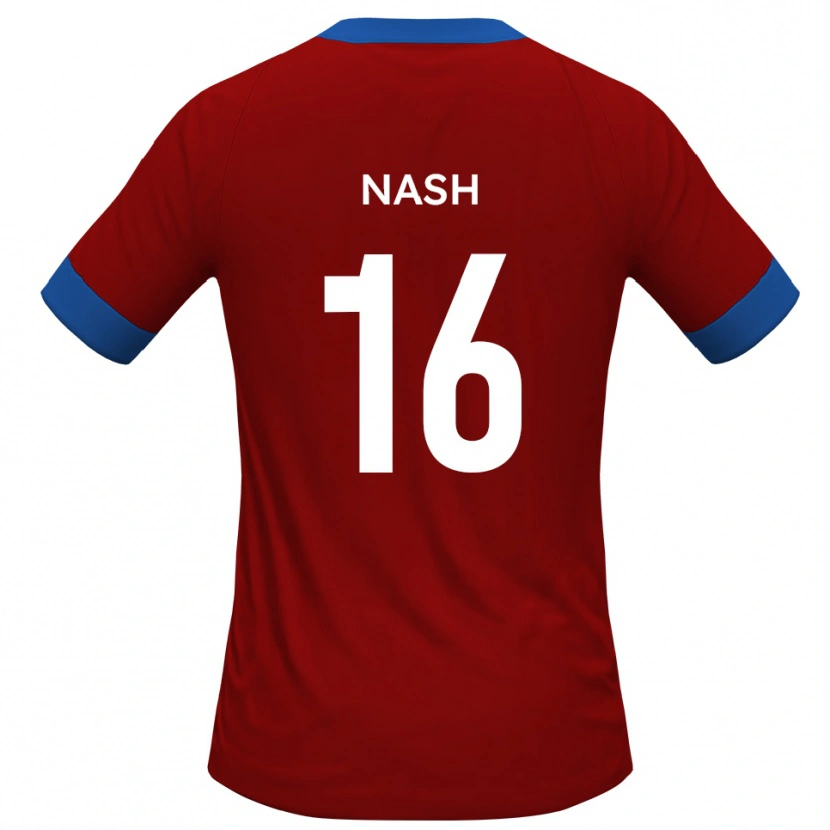 Danxen Män Pat Nash #16 Rött Blått Hemmatröja Matchtröjor 2025/26 Tröjor T-Tröja