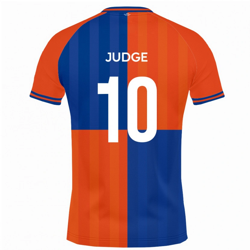 Danxen Män Alan Judge #10 Orange Royalblå Hemmatröja Matchtröjor 2025/26 Tröjor T-Tröja