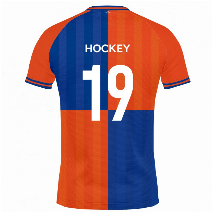 Danxen Män Freddie Hockey #19 Orange Royalblå Hemmatröja Matchtröjor 2025/26 Tröjor T-Tröja