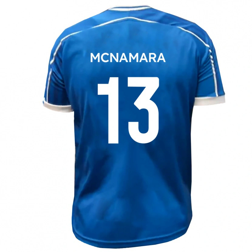 Danxen Män Josh Mcnamara #13 Blå Vit Hemmatröja Matchtröjor 2025/26 Tröjor T-Tröja
