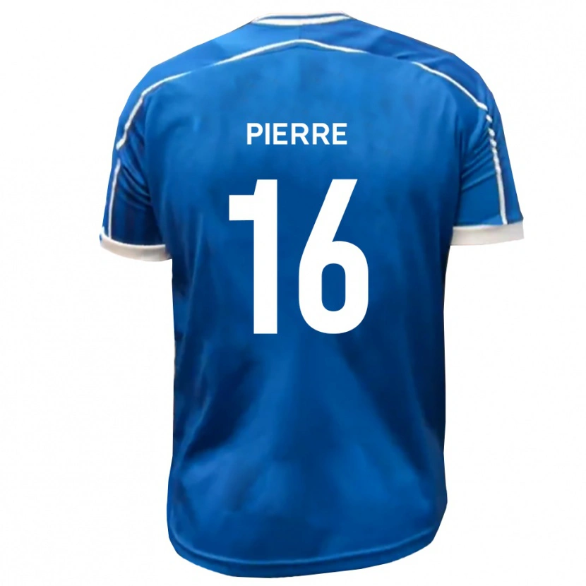 Danxen Män Aaron Pierre #16 Blå Vit Hemmatröja Matchtröjor 2025/26 Tröjor T-Tröja