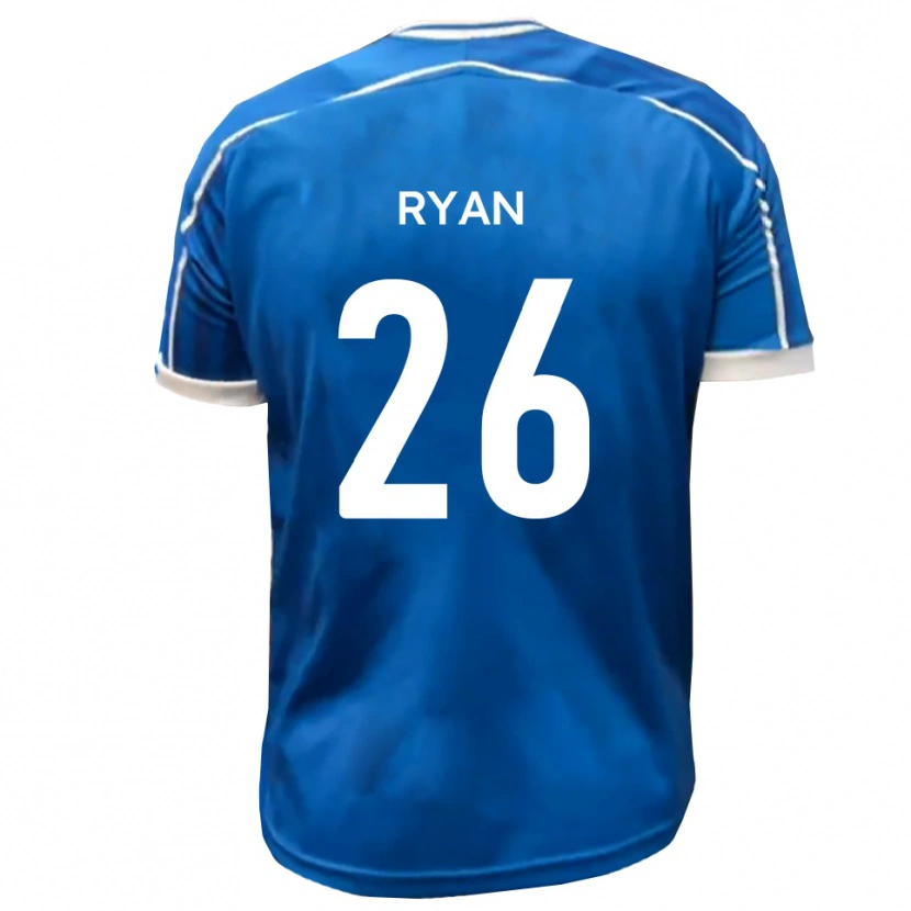 Danxen Män Joe Ryan #26 Blå Vit Hemmatröja Matchtröjor 2025/26 Tröjor T-Tröja