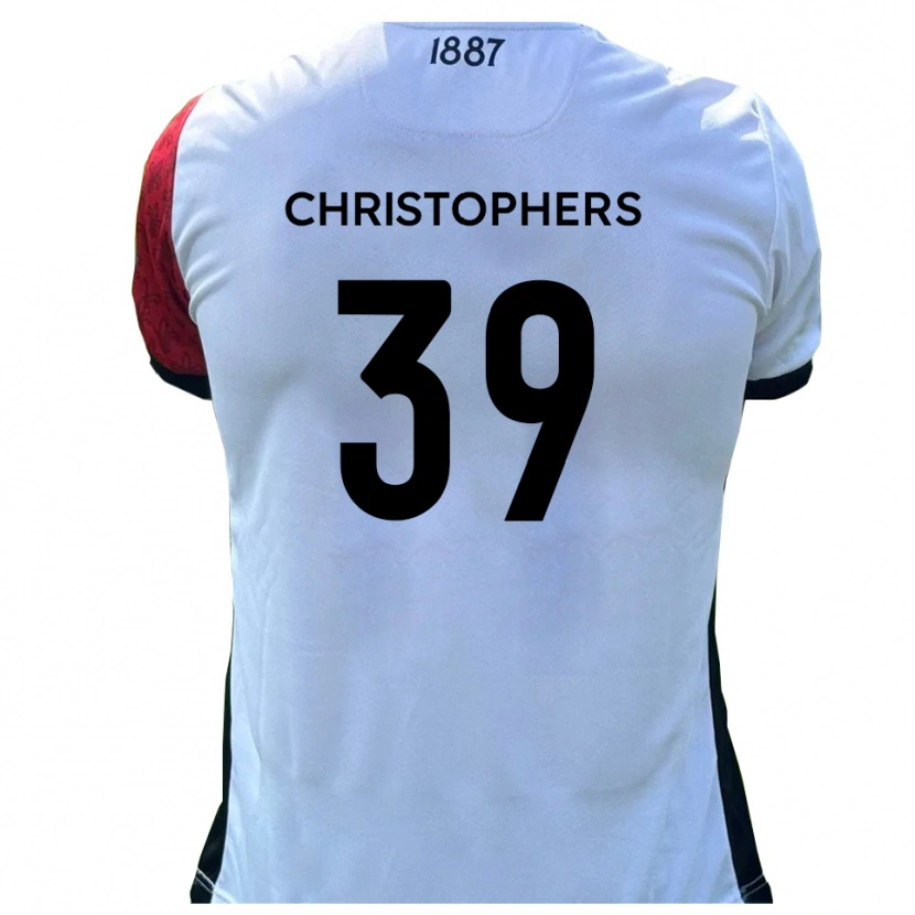 Danxen Män Leo Christophers #39 Röd Vit Hemmatröja Matchtröjor 2025/26 Tröjor T-Tröja