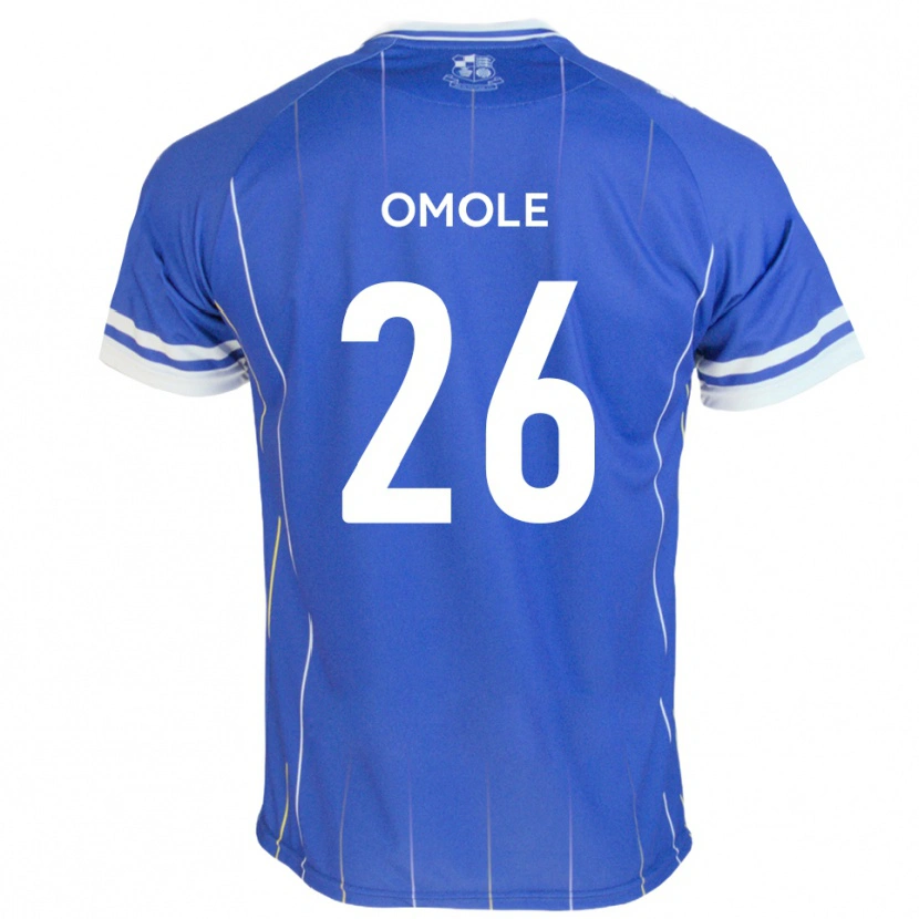 Danxen Män Tobi Omole #26 Kungligt Blått Hemmatröja Matchtröjor 2025/26 Tröjor T-Tröja