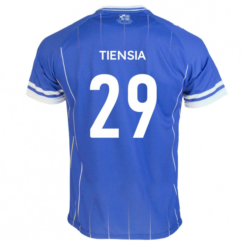 Danxen Män Junior Tiensia #29 Kungligt Blått Hemmatröja Matchtröjor 2025/26 Tröjor T-Tröja