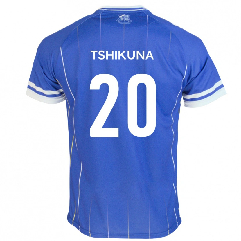 Danxen Män Nathan Tshikuna #20 Kungligt Blått Hemmatröja Matchtröjor 2025/26 Tröjor T-Tröja