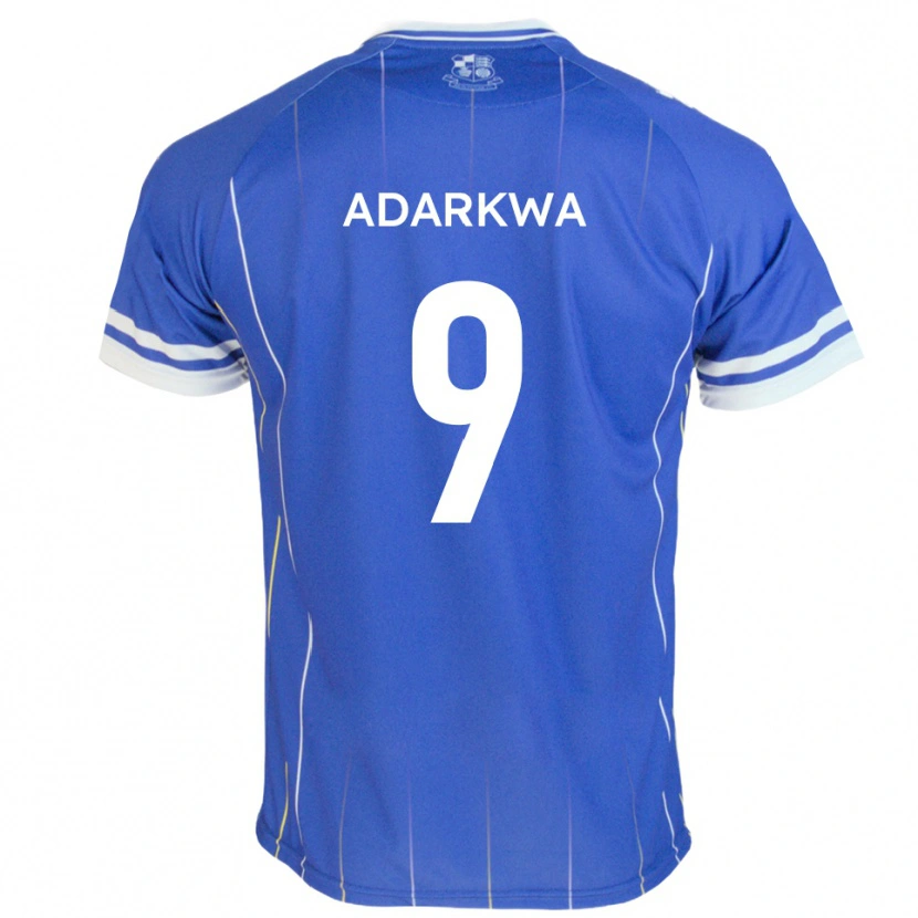 Danxen Män Sean Adarkwa #9 Kungligt Blått Hemmatröja Matchtröjor 2025/26 Tröjor T-Tröja