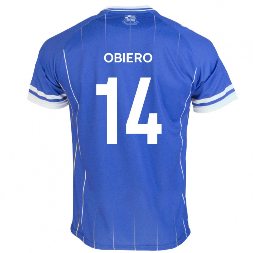 Danxen Män Micah Obiero #14 Kungligt Blått Hemmatröja Matchtröjor 2025/26 Tröjor T-Tröja