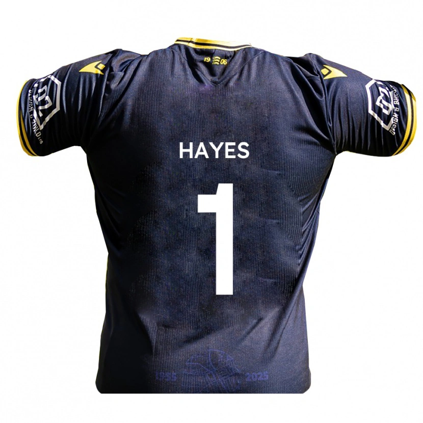 Danxen Män Nick Hayes #1 Marin Gul Hemmatröja Matchtröjor 2025/26 Tröjor T-Tröja