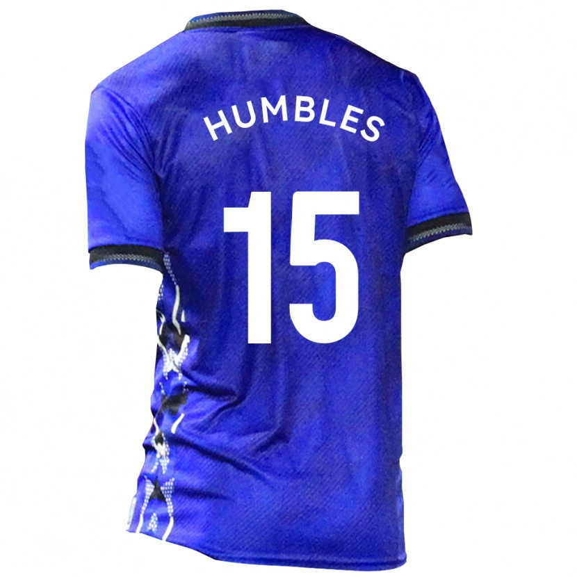 Danxen Män Liam Humbles #15 Blå Vit Hemmatröja Matchtröjor 2025/26 Tröjor T-Tröja