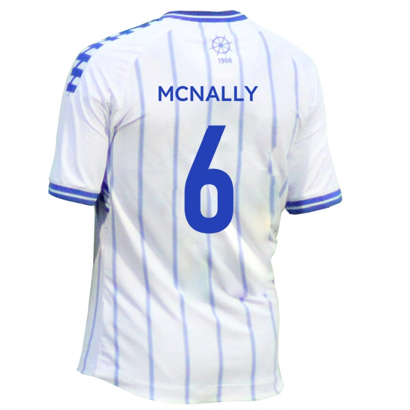Danxen Män Reiss Mcnally #6 Vit Blå Hemmatröja Matchtröjor 2025/26 Tröjor T-Tröja