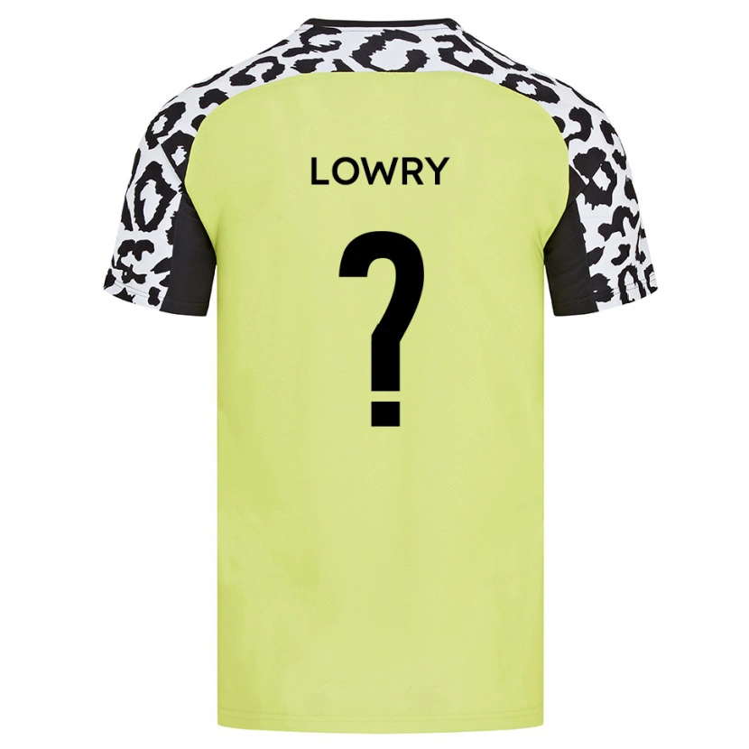 Danxen Män Alisha Lowry #0 Fluorescerande Gul Hemmatröja Matchtröjor 2025/26 Tröjor T-Tröja