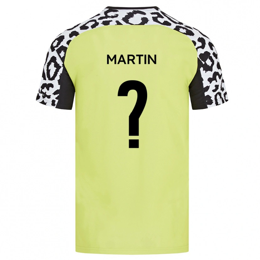 Danxen Män Annie Martin #0 Fluorescerande Gul Hemmatröja Matchtröjor 2025/26 Tröjor T-Tröja