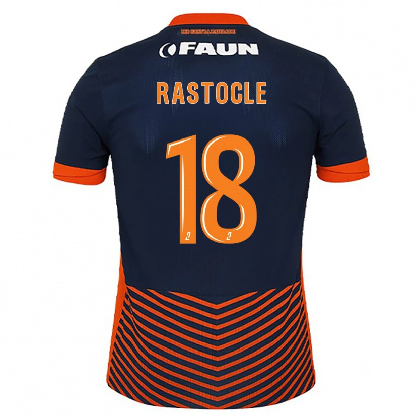 Danxen Män Jade Rastocle #18 Midnattsblå Orange Hemmatröja Matchtröjor 2025/26 Tröjor T-Tröja