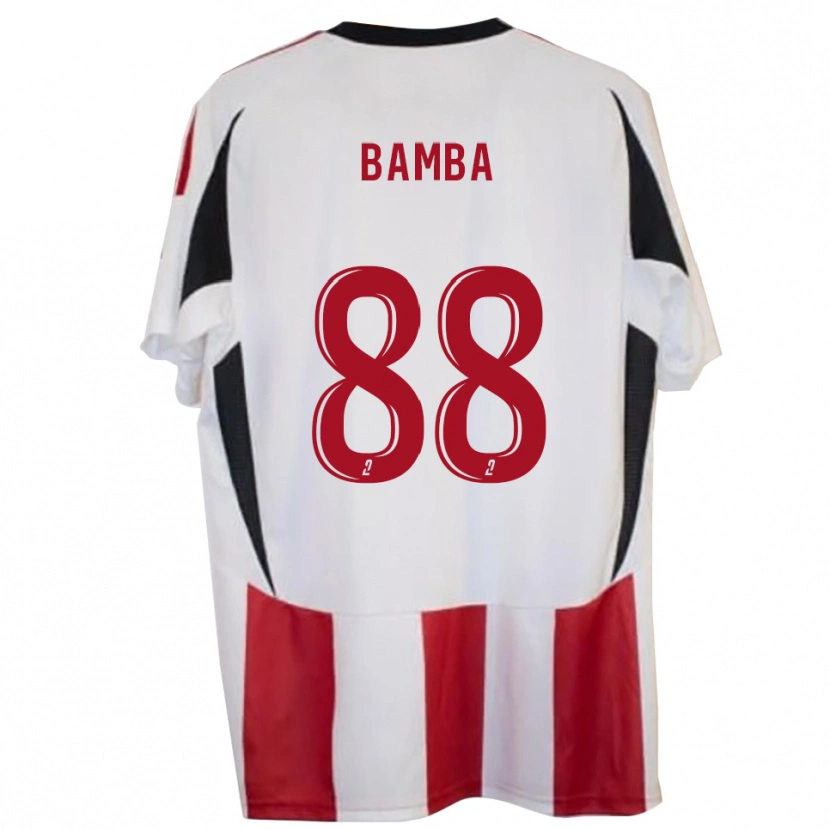 Danxen Män Axel Bamba #88 Röd Blå Hemmatröja Matchtröjor 2025/26 Tröjor T-Tröja