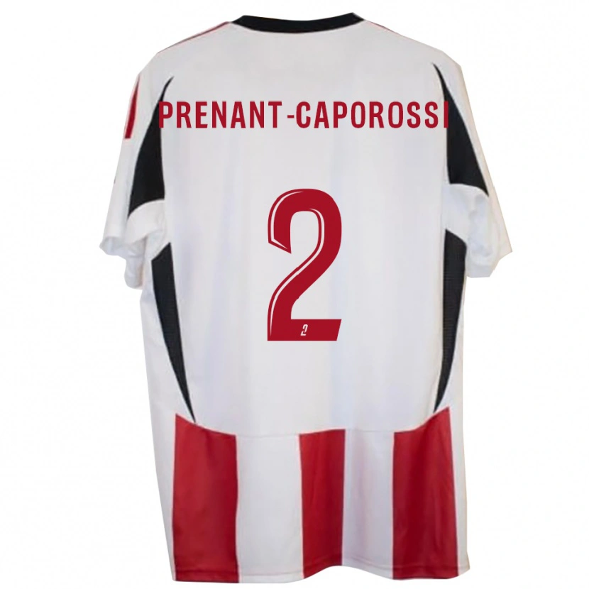 Danxen Män Julien Prenant-Caporossi #2 Röd Blå Hemmatröja Matchtröjor 2025/26 Tröjor T-Tröja