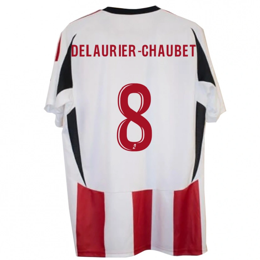 Danxen Män Tom Delaurier-Chaubet #8 Röd Blå Hemmatröja Matchtröjor 2025/26 Tröjor T-Tröja