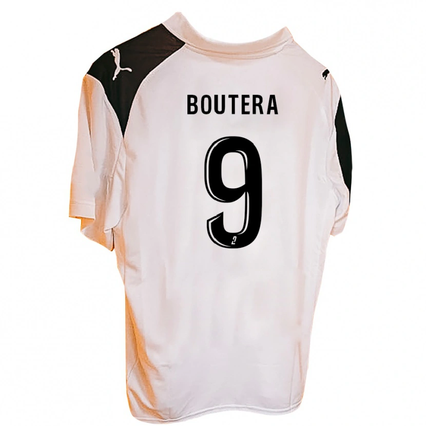 Danxen Män Karim Boutera #9 Svart Vit Hemmatröja Matchtröjor 2025/26 Tröjor T-Tröja