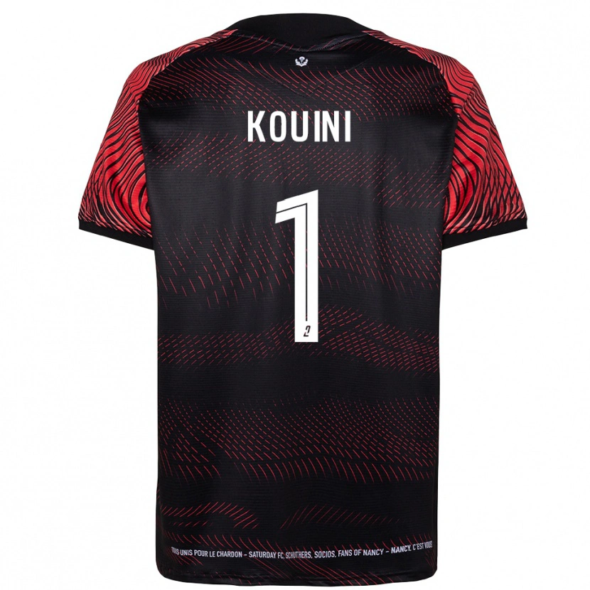 Danxen Män Yanis Kouini #1 Vit Röd Hemmatröja Matchtröjor 2025/26 Tröjor T-Tröja