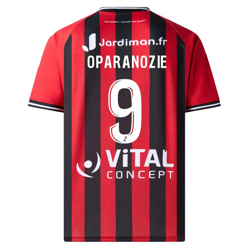 Danxen Män Desire Oparanozie #9 Röd Svart Hemmatröja Matchtröjor 2025/26 Tröjor T-Tröja