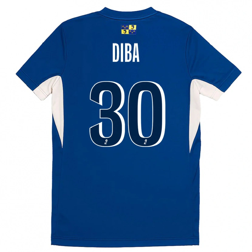 Danxen Män Samba Diba #30 Blå Marin Hemmatröja Matchtröjor 2025/26 Tröjor T-Tröja