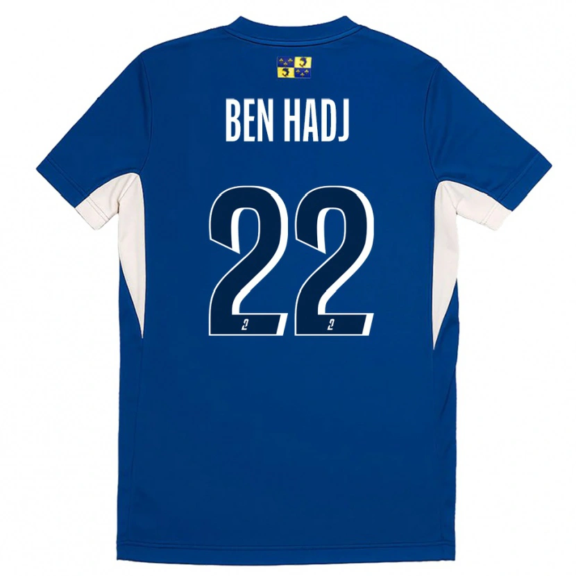 Danxen Män Yosra Ben Hadj #22 Blå Marin Hemmatröja Matchtröjor 2025/26 Tröjor T-Tröja