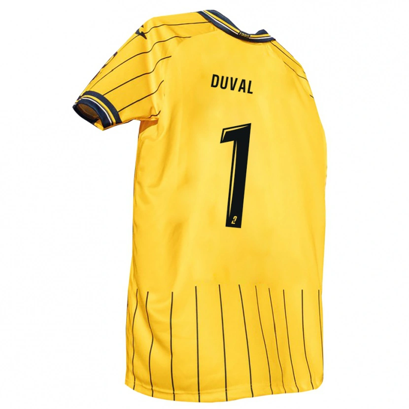 Danxen Män Matis Duval #1 Gul Marin Hemmatröja Matchtröjor 2025/26 Tröjor T-Tröja