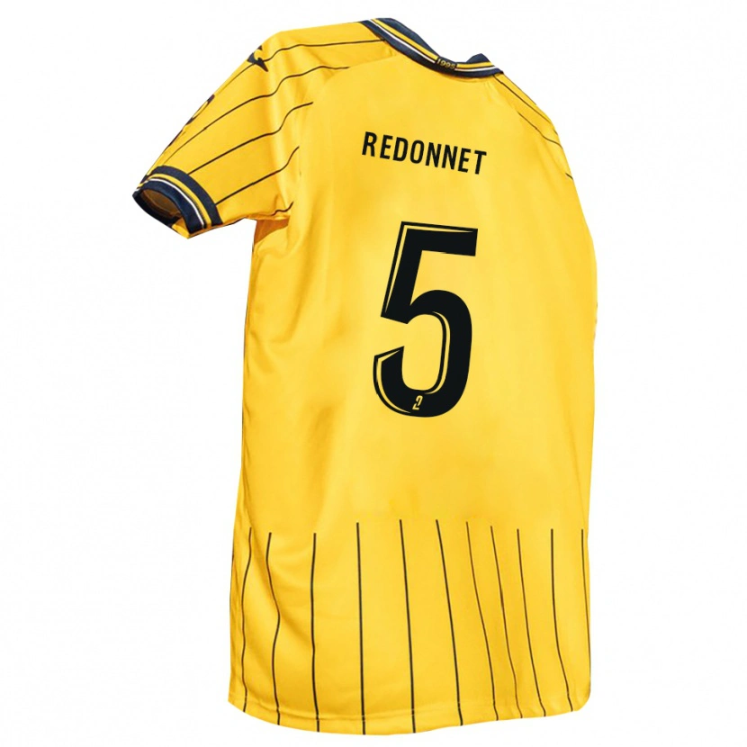 Danxen Män Milo Redonnet #5 Gul Marin Hemmatröja Matchtröjor 2025/26 Tröjor T-Tröja
