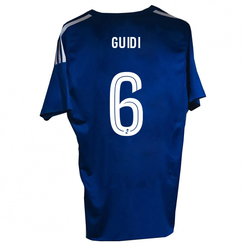 Danxen Män Dumè Guidi #6 Blå Vit Hemmatröja Matchtröjor 2025/26 Tröjor T-Tröja