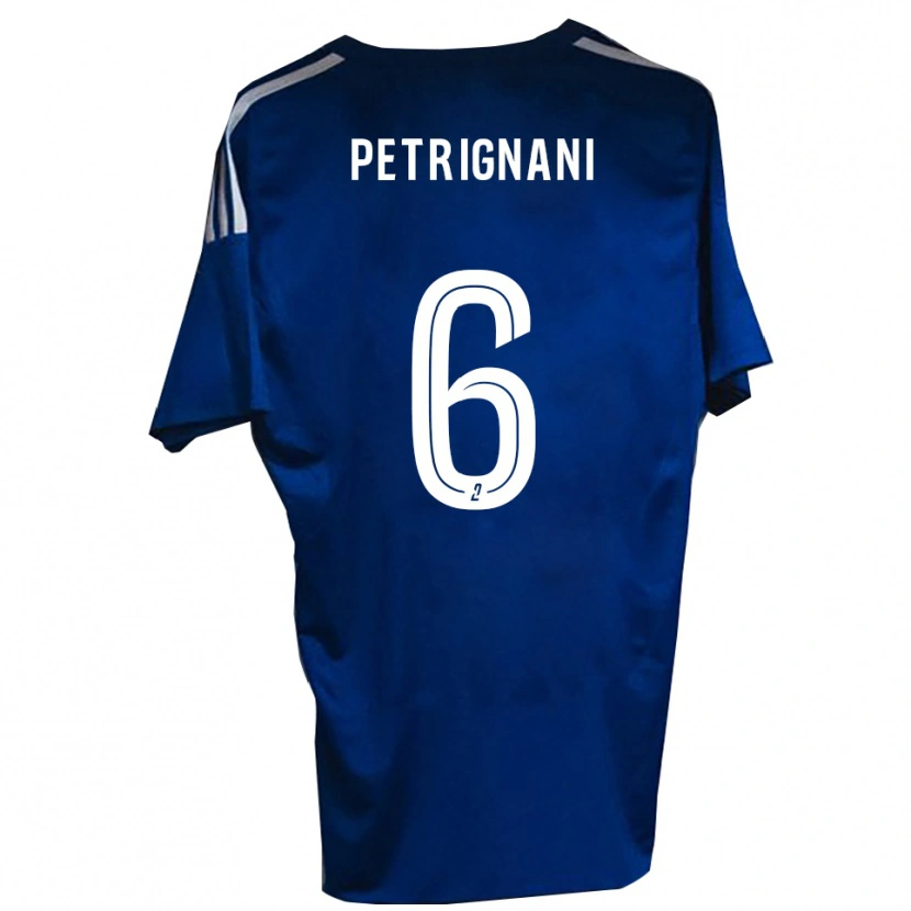 Danxen Män Matteo Petrignani #6 Blå Vit Hemmatröja Matchtröjor 2025/26 Tröjor T-Tröja