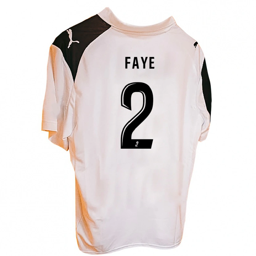 Danxen Män Bilal Faye #2 Orange Svart Hemmatröja Matchtröjor 2025/26 Tröjor T-Tröja
