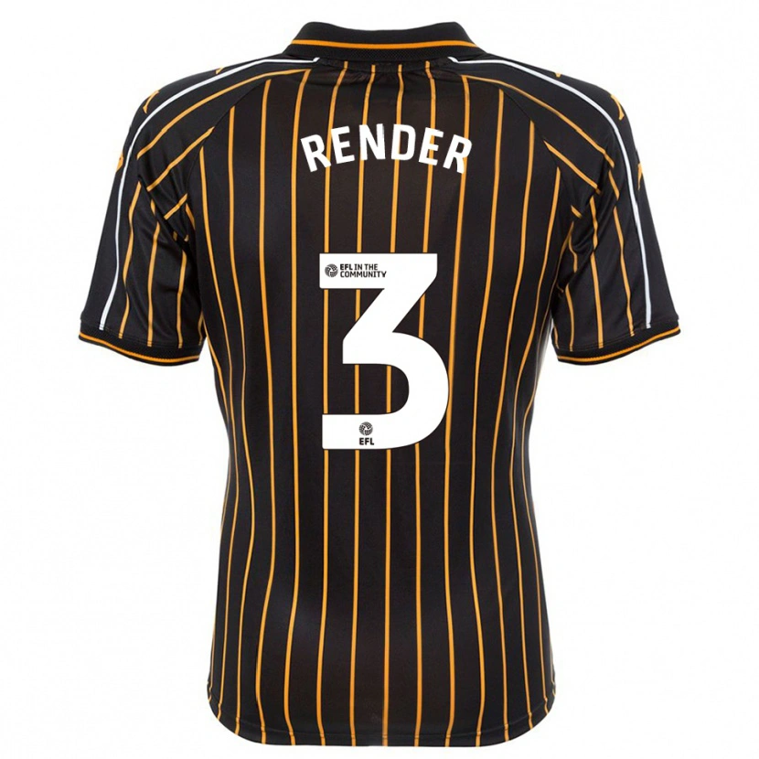 Danxen Män Meg Render #3 Vit Svart Bortatröja Matchtröjor 2025/26 Tröjor T-Tröja