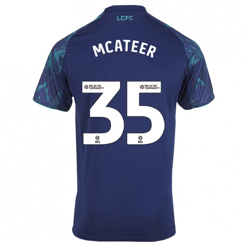 Danxen Män Kasey Mcateer #35 Marin Grön Vit Bortatröja Matchtröjor 2025/26 Tröjor T-Tröja