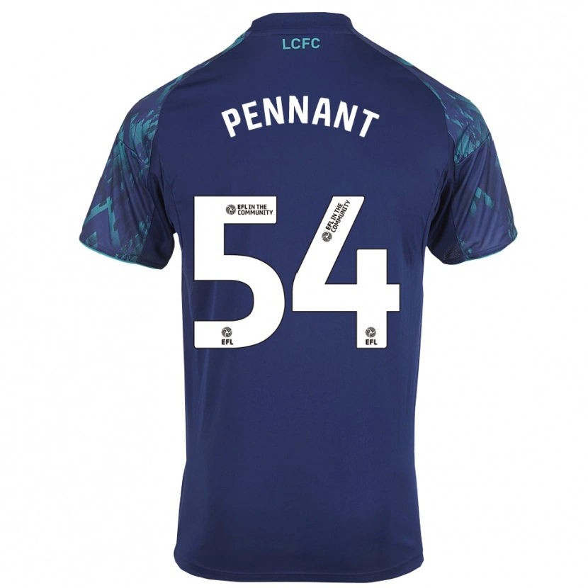 Danxen Män Kian Pennant #54 Marin Grön Vit Bortatröja Matchtröjor 2025/26 Tröjor T-Tröja