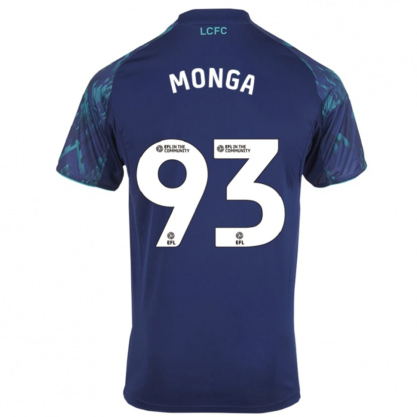 Danxen Män Jeremy Monga #93 Marin Grön Vit Bortatröja Matchtröjor 2025/26 Tröjor T-Tröja