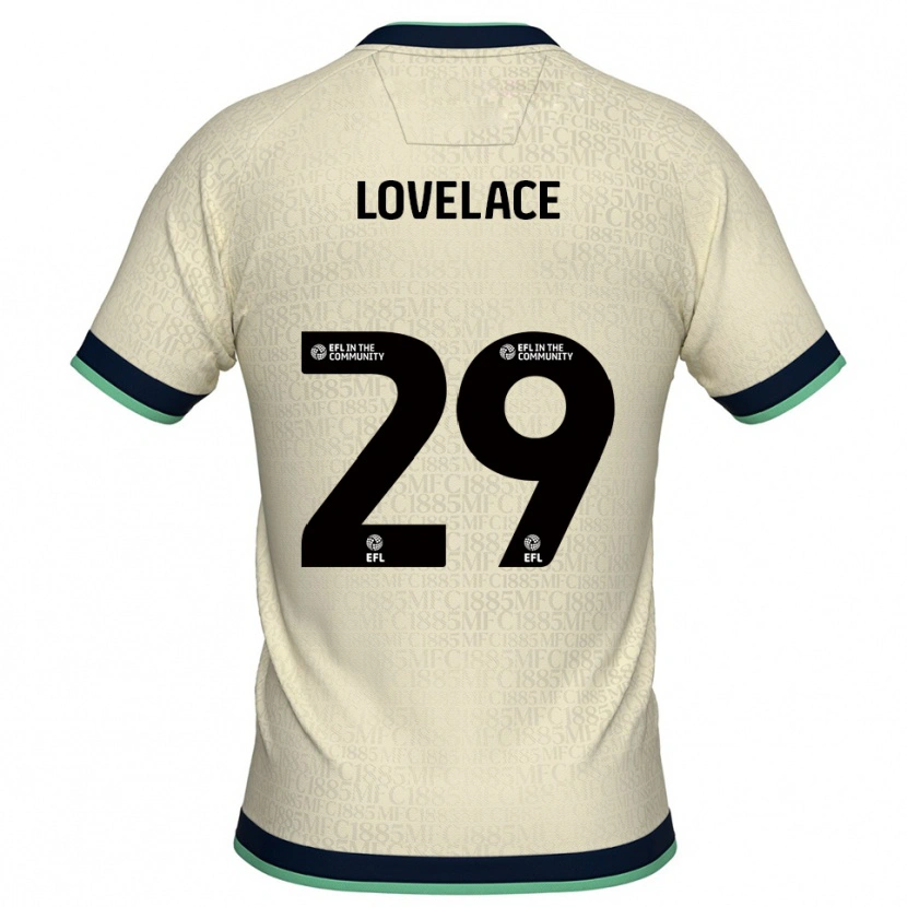 Danxen Män Zak Lovelace #29 Champagne Marin Bortatröja Matchtröjor 2025/26 Tröjor T-Tröja