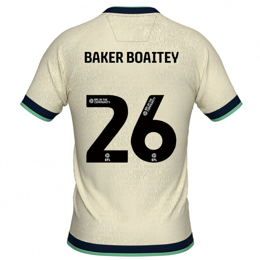 Danxen Män Benicio Baker #26 Champagne Marin Bortatröja Matchtröjor 2025/26 Tröjor T-Tröja
