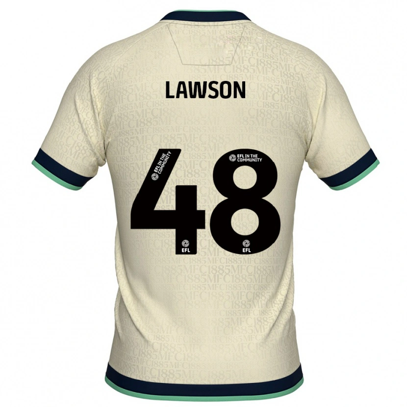 Danxen Män Sha'mar Lawson #48 Champagne Marin Bortatröja Matchtröjor 2025/26 Tröjor T-Tröja