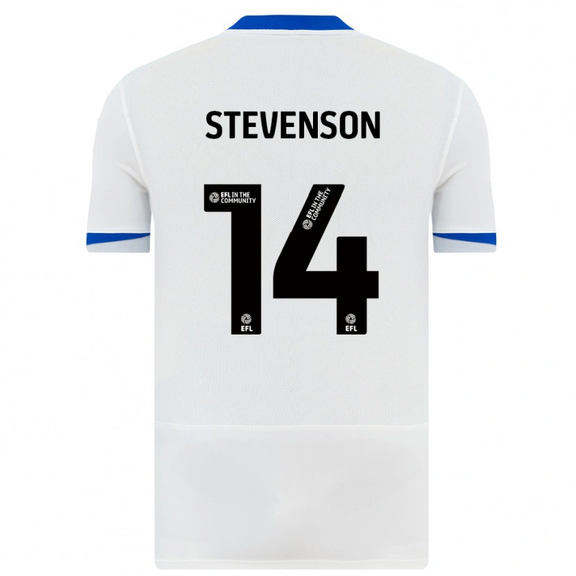 Danxen Män Ben Stevenson #14 Vit Svart Bortatröja Matchtröjor 2025/26 Tröjor T-Tröja