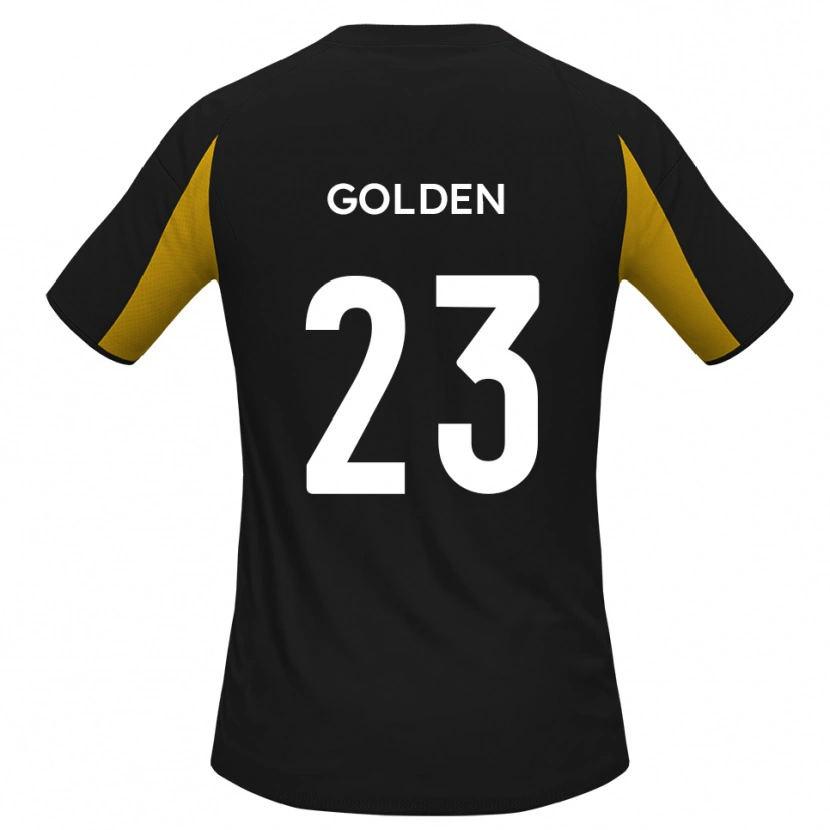 Danxen Män Tylor Golden #23 Svart Gul Bortatröja Matchtröjor 2025/26 Tröjor T-Tröja