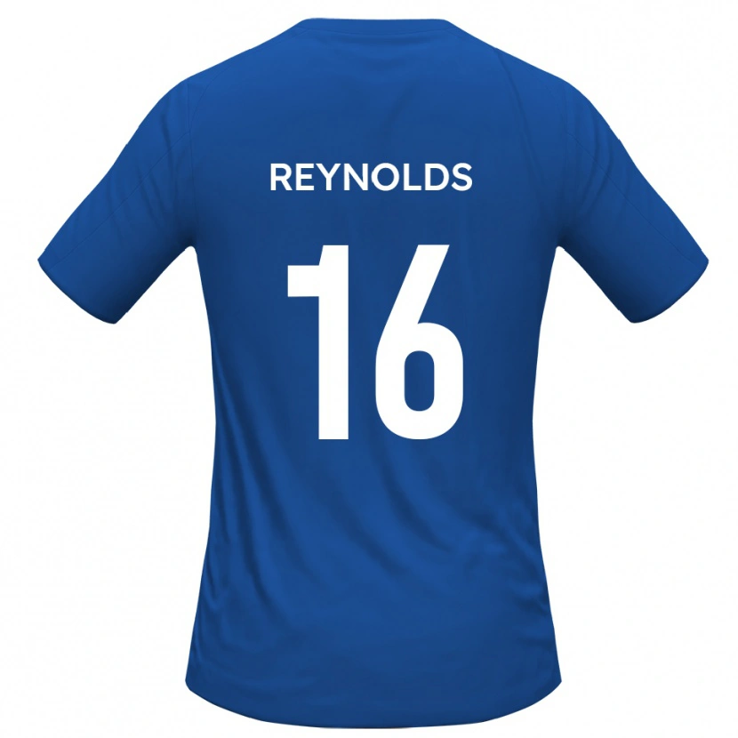 Danxen Män Callum Reynolds #16 Himmelsblå Bortatröja Matchtröjor 2025/26 Tröjor T-Tröja