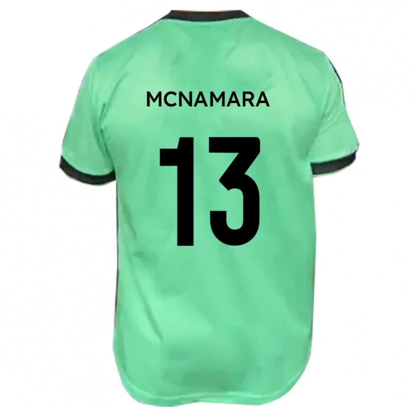 Danxen Män Josh Mcnamara #13 Turkos Svart Bortatröja Matchtröjor 2025/26 Tröjor T-Tröja