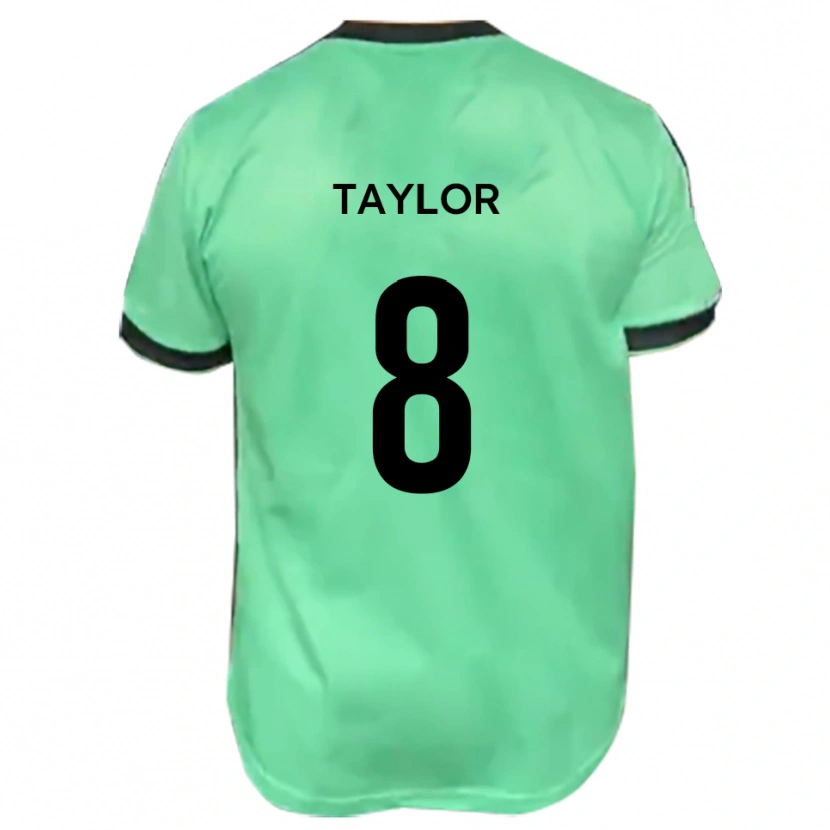 Danxen Män Jake Taylor #8 Turkos Svart Bortatröja Matchtröjor 2025/26 Tröjor T-Tröja