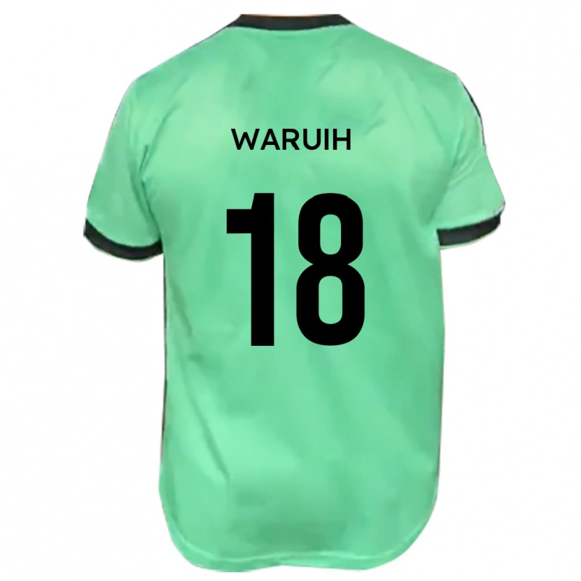 Danxen Män Angel Waruih #18 Turkos Svart Bortatröja Matchtröjor 2025/26 Tröjor T-Tröja
