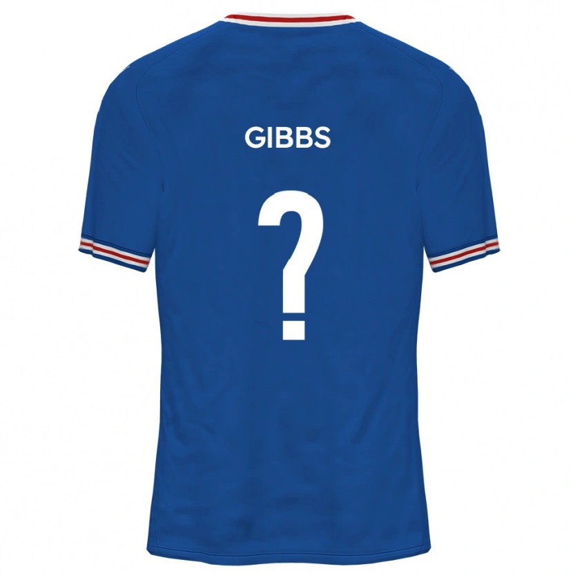 Danxen Män Ruby Gibbs #0 Dodger Blå Bortatröja Matchtröjor 2025/26 Tröjor T-Tröja
