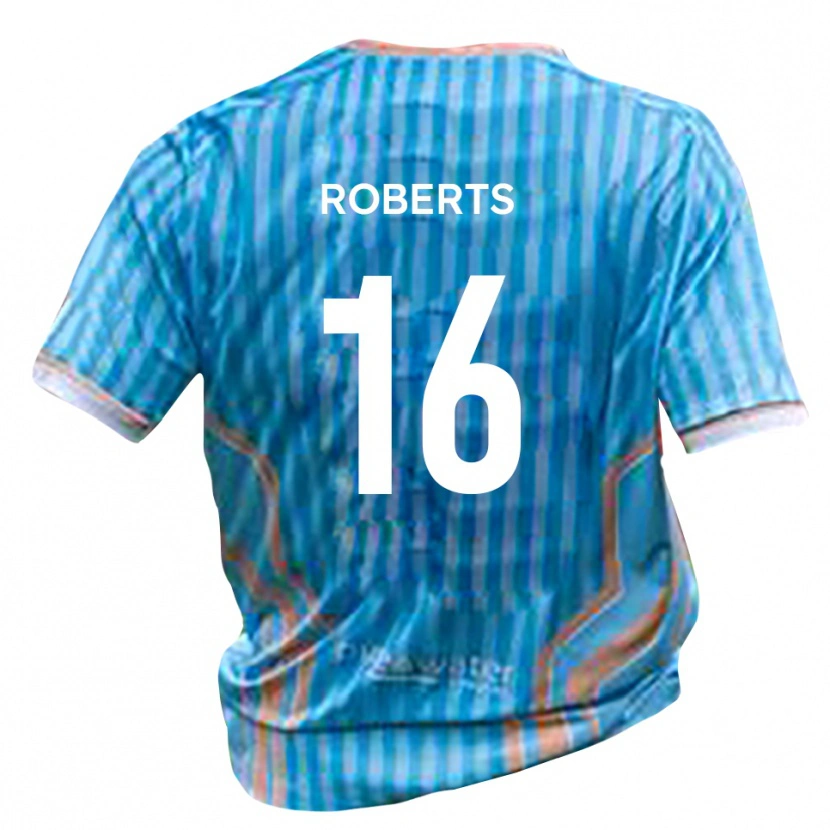 Danxen Män Tyler Roberts #16 Svart Guld Bortatröja Matchtröjor 2025/26 Tröjor T-Tröja