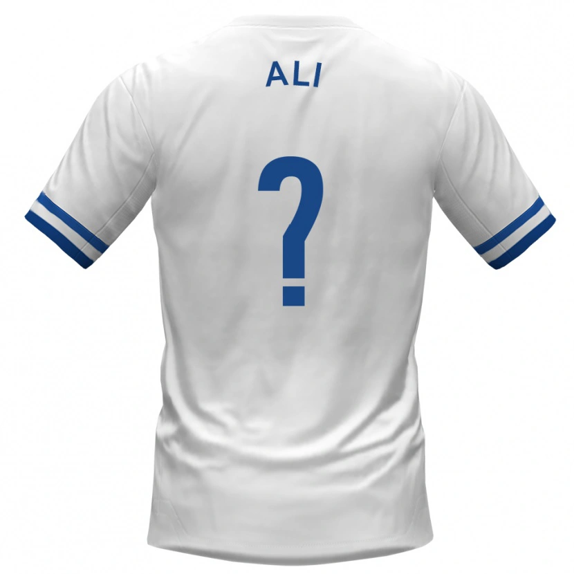 Danxen Män Kameron Ali #0 Vit Blå Bortatröja Matchtröjor 2025/26 Tröjor T-Tröja